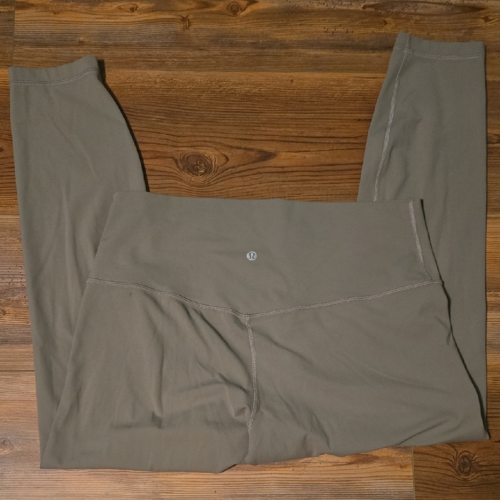 lululemon athletica Olive Green Leggings - Picture 4 of 4